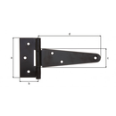 PENTURE ANGLAISE NOIR 150MM EP.2MM